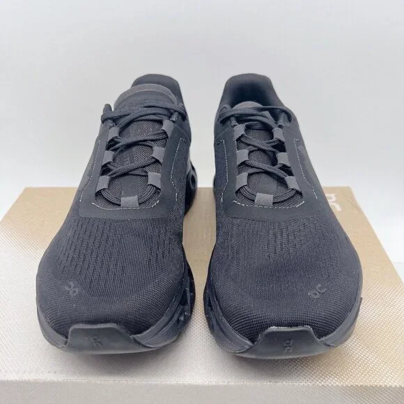 On Cloudmonster Cloudtec Running Shoe Sneaker Black/ Magnet Mens Size US 14 - Picture 4 of 12